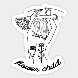 Flower Child Sticker